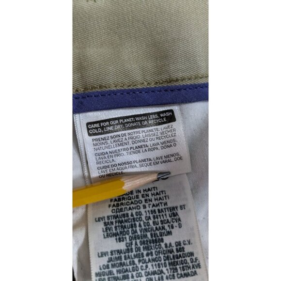 Dockers Men's Tan Pleated Khaki Pants Size 34 x 32 - Picture 8 of 8